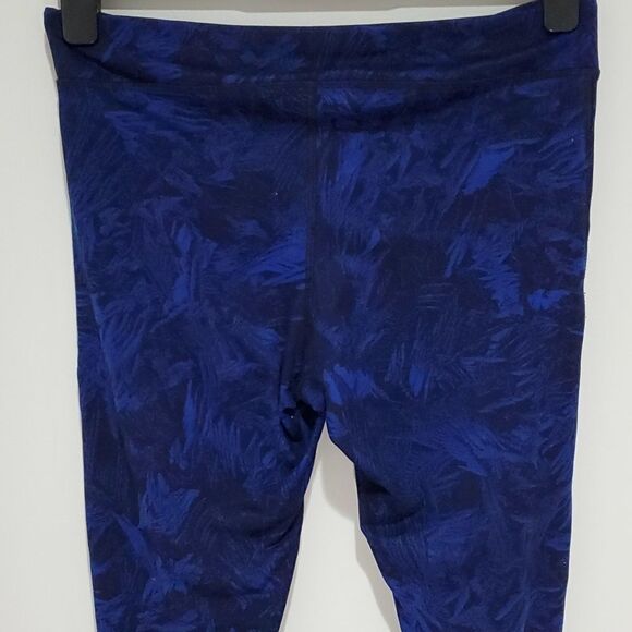 CHAMPION medium duo dry blue and black athletic leggings - Picture 4 of 6